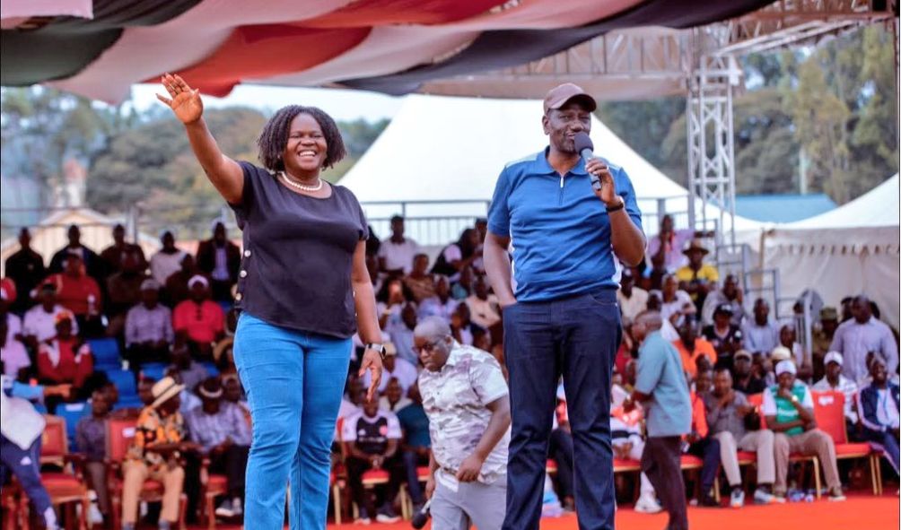 Gladys Wanga Breaks Silence On Claims To Deputize Ruto In 2027
