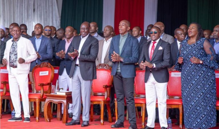 Wamatangi, Ng'ang'a Clash As Ruto Forced To Intervene