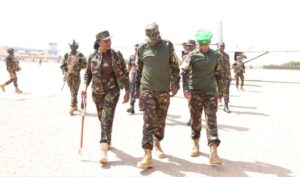 Kenya's Defence CS Visits KDF Troops In Somalia