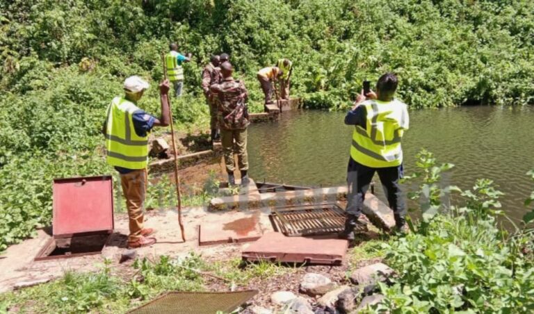 Gov't Vandalizes Nyeri's 30,000 Homes' Water Project With Armed Police