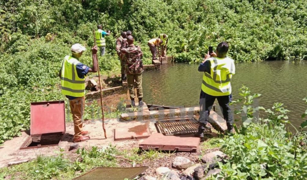 Gov't Vandalizes Nyeri's 30,000 Homes' Water Project With Armed Police