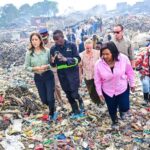 Danish Queen Visits Dandora Dumpsite In Her Green Growth Partnership Tour