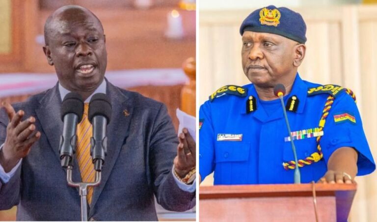 Gachagua Hits Back At IG Kanja Over Alleged 'Police-Backed Chaos'