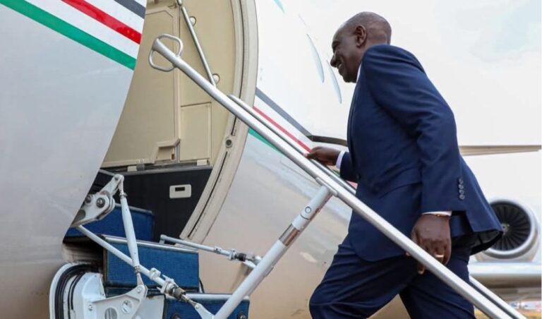 Ruto Flies To The U.S After Trump's Invitation
