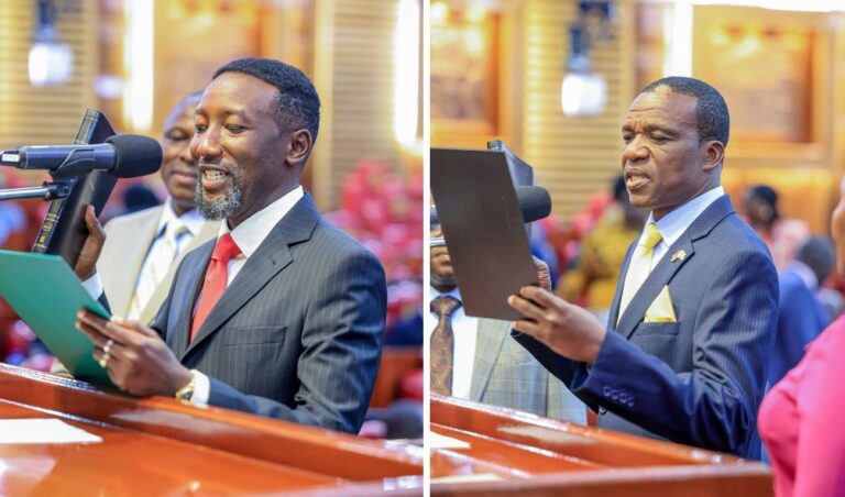 (VIDEO) Six Newly Elected Members Of Parliament Sworn In