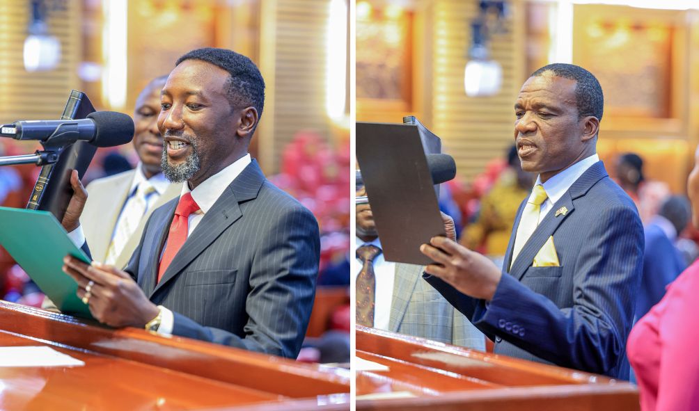 (VIDEO) Six Newly Elected Members Of Parliament Sworn In