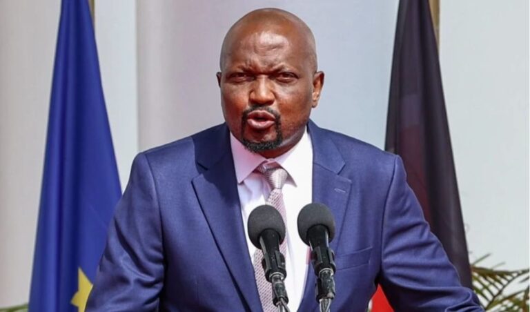 "You Are a Coward!" - Moses Kuria To Gachagua Ahead of Githunguri Service