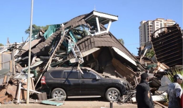 Gov't Demolishes Businesses Worth Millions, Wamatangi Among Victims