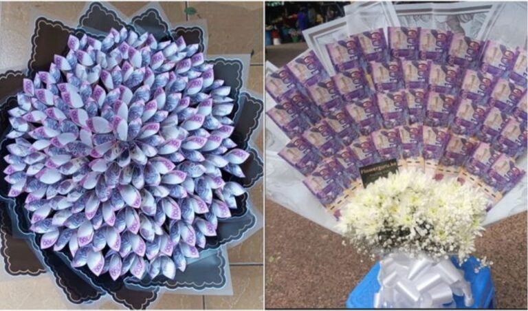 WARNING! Kenya Put On Notice Over Shilling-Notes Decorative Bouquets