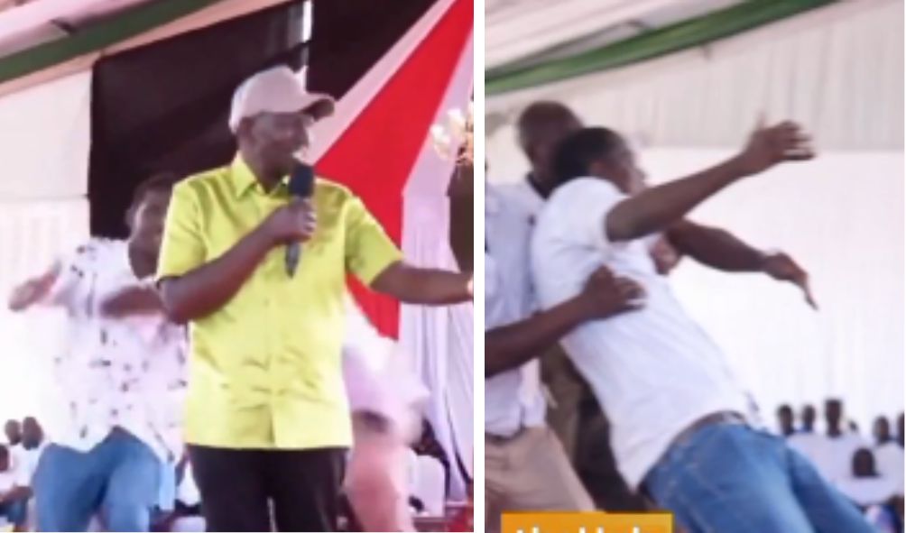 WHY? Man Who Ran Toward Ruto Reveals Reason Behind His Actions