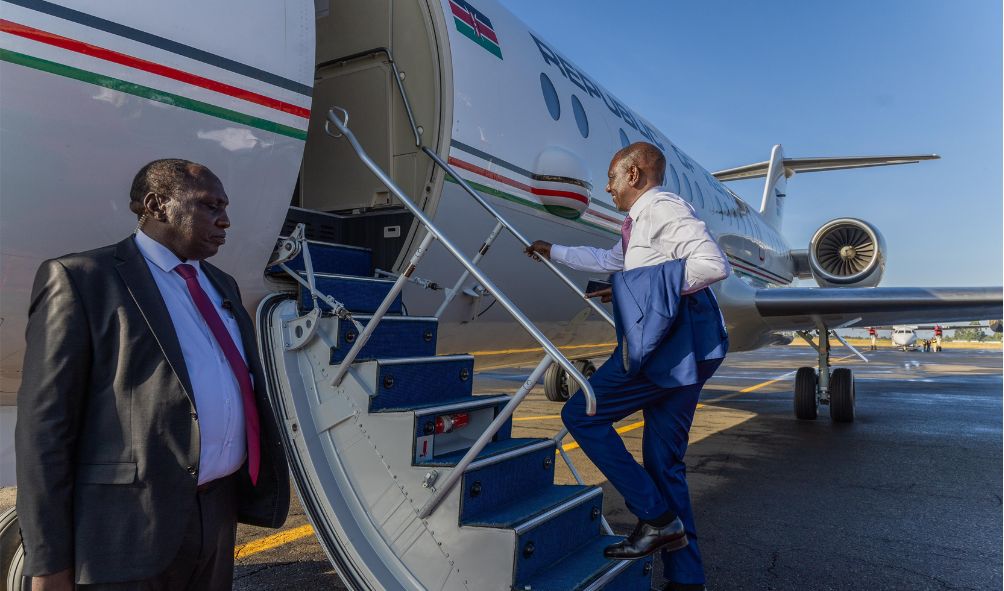 Ruto Flies To Ethiopia For Emergency AU Summit Amid Global Uncertainties