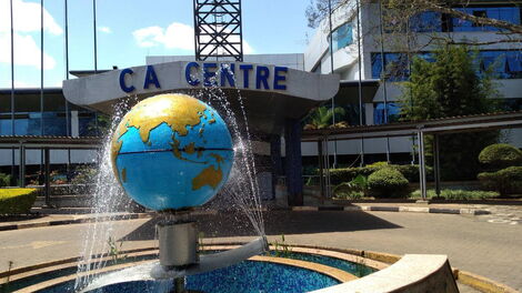 Entrance to Communications Authority of Kenya.