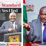 CS Mbadi Responds To Explosive Standard Newspaper's Headline
