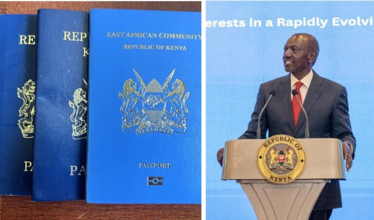Ruto Announces New Passport Processing Time