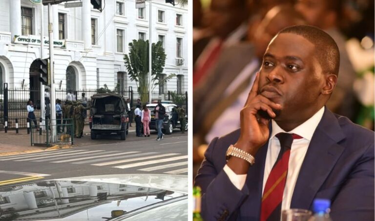 Governor Sakaja Goes Into Hiding As Police Step Up After Senate Contempt Order