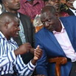President William Ruto with Kiharu MP Ndindi Nyoro