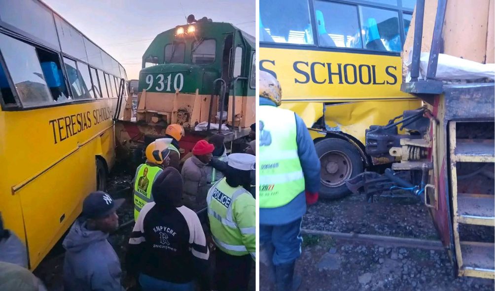 Trains Rams Into Fully Loaded School Bus, Rescue Operation Underway