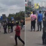Protests Disrupt Traffic Along Limuru Road Over Harassment By Kanjo