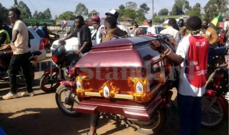 KAKAMEGA: Youths Storm Burial, Take Body Of Student Killed During Anti-Fuel Protests