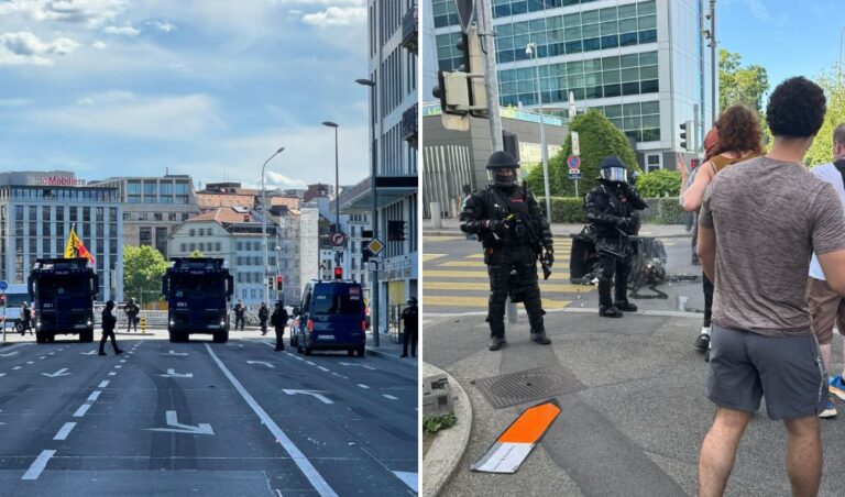 Protests Hit Geneva, Switzerland Ahead Of Ruto's Visit