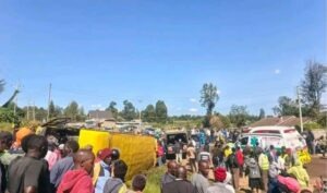 School Bus Overturns While Carrying 59 Students, Injuring Several