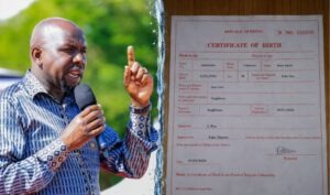 Murkomen Announces Download, Print Of Birth Certificates Online