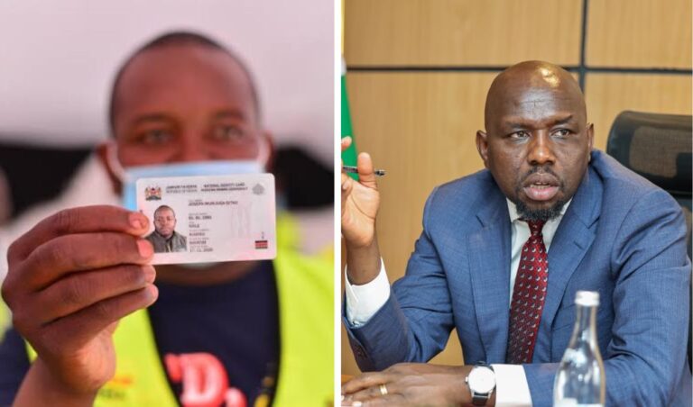 Murkomen Confirms Kenyans Soon To Access National IDs Electronically