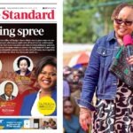 Waiguru Hits Back At Standard Media's 'Spending Spree' Headline