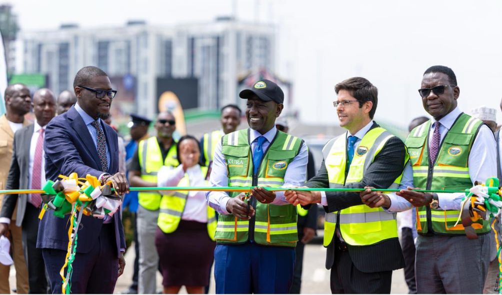 Traffic Haul, Chaos As Ruto Commissions Ksh3.8B Ngong Road Flyover