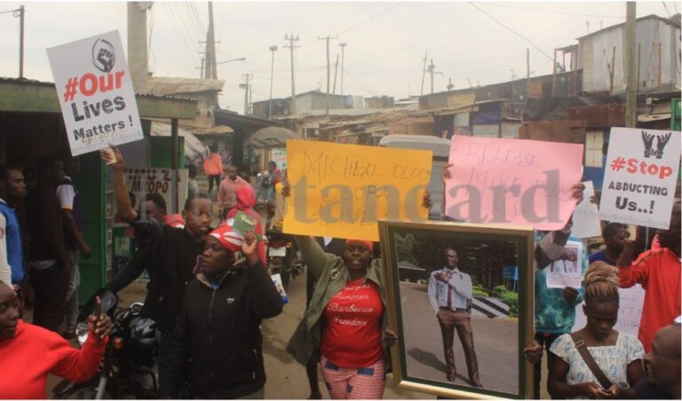 MATHARE: Police Kill ONE Person, Injure TWO During Demos