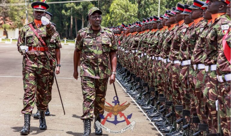 Ruto Bans Imported Boots For KDF, Security Agencies To Boost Local Manufacturing