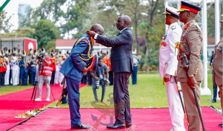 Ruto Makes Fresh KDF KEY Leadership Changes