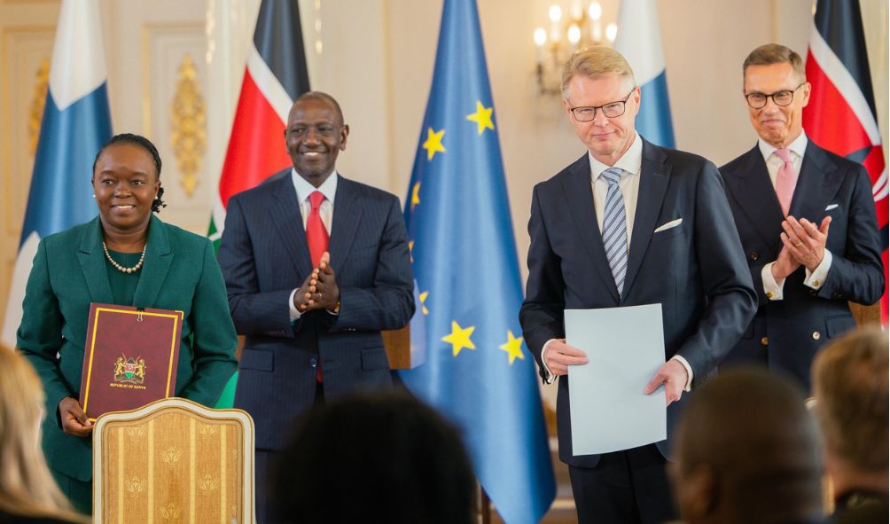 Ruto Seals THREE MoUs With Finland During Helsinki State Visit
