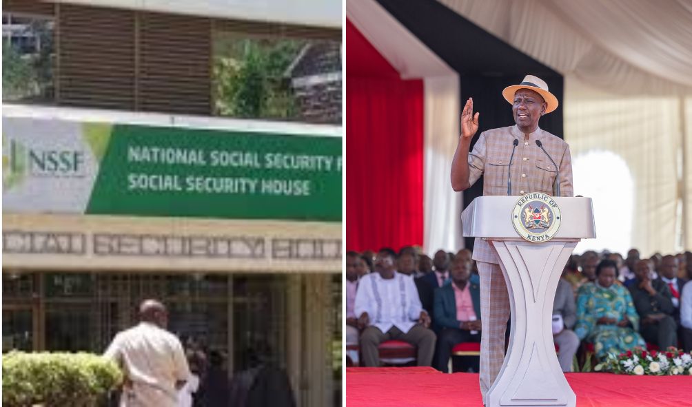 Ruto Defends High NSSF Deductions, Claims Will Increase National Savings