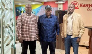 Matiang'i Responds To Viral Picture Meeting Junet, Simba Arati