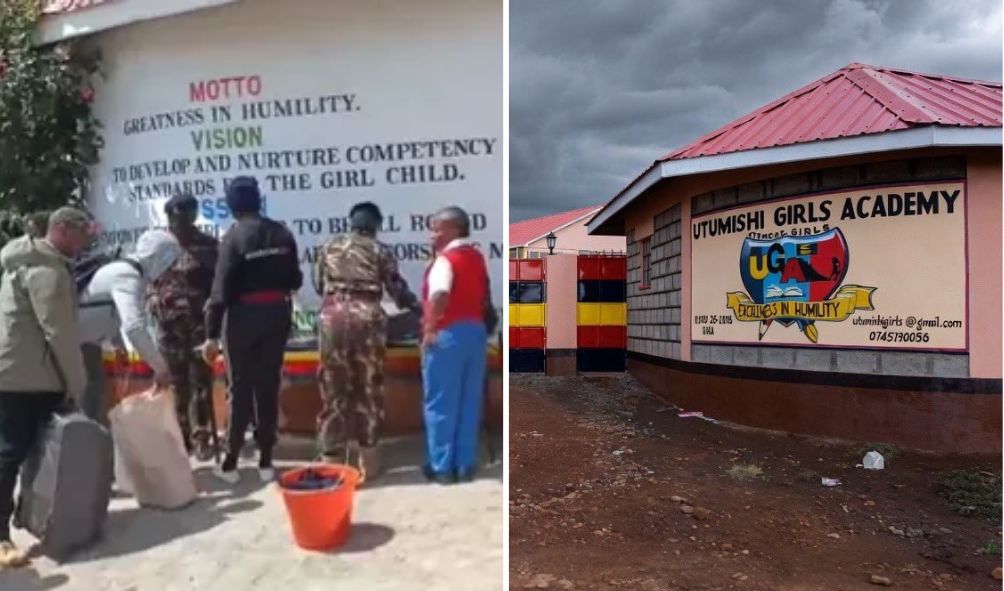 Utumishi Girls Academy Begins Phased Reopening As Grade 10 Students Report