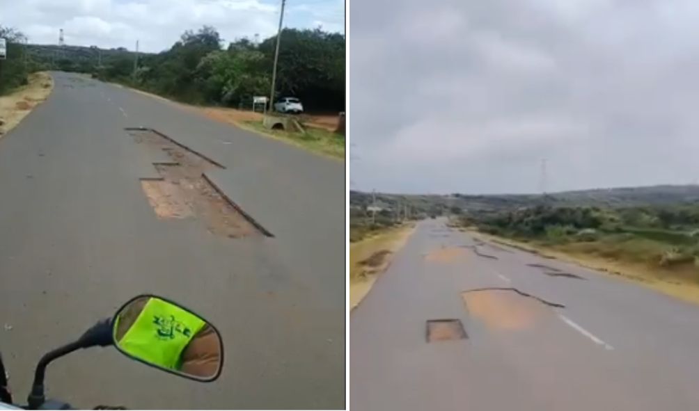 [VIDEO] Delapidated State Of Ksh 3.9 billion Ngong-Suswa Road A Year After Commission
