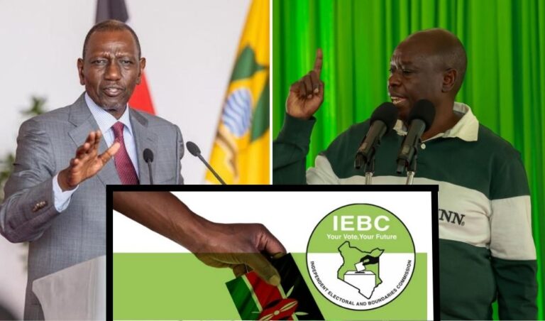 "IEBC, Ruto Plotting 2027 General Election Delay!" - Gachagua Says Amidst Malpractice In Ol Kalou