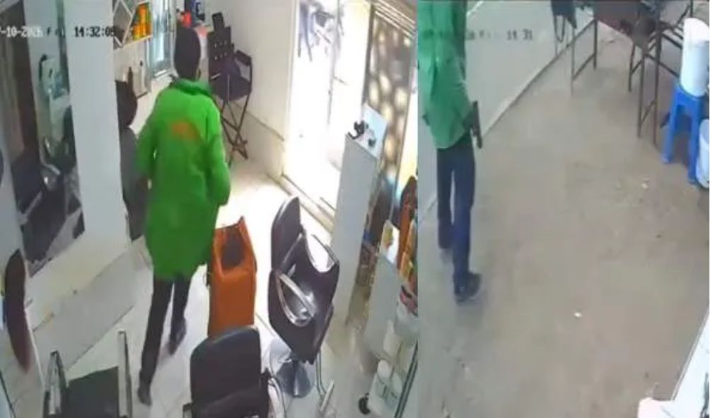 DARING! CCTV Captures Terrifying Armed Robbery Inside Ruaka Salon