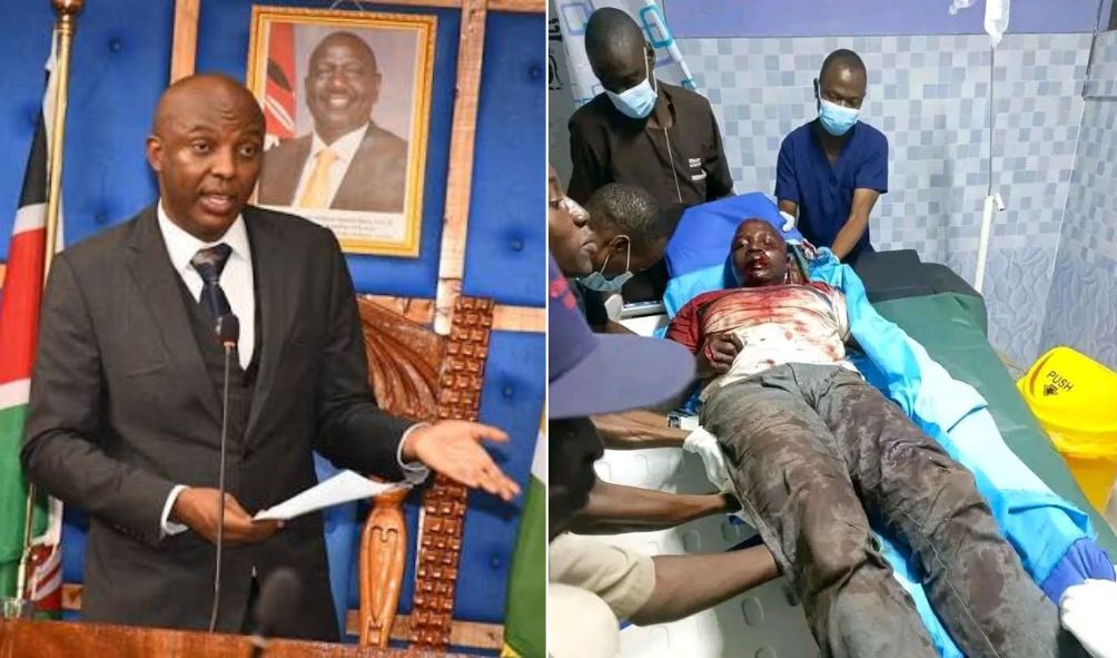 Governor Kang'ata's Driver Shot During Linda Mwananchi Rally In Nyahururu