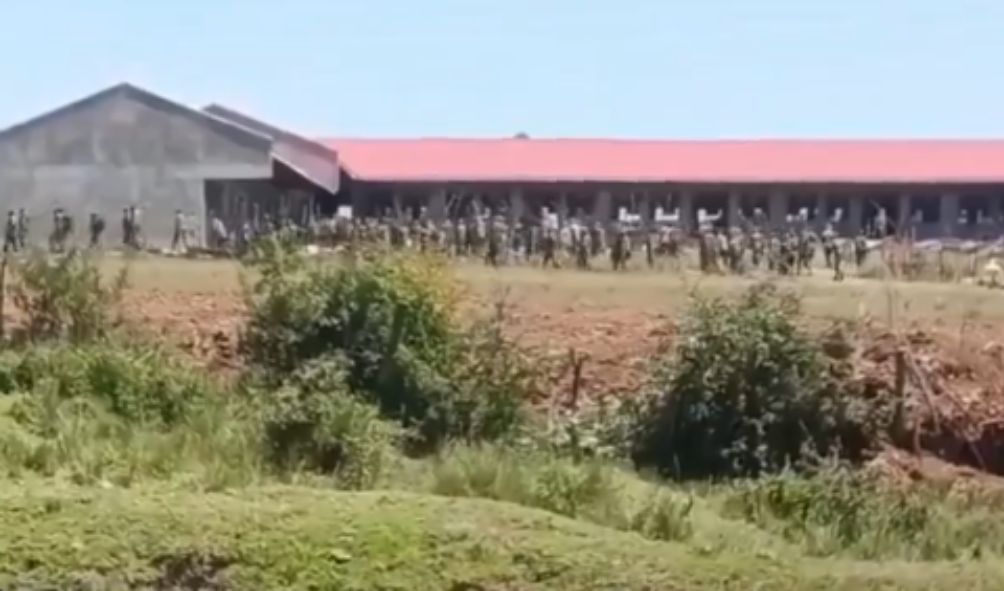 Hundreds Of Police Officers Seen In Ol Kalou Ahead Of Thursday's By-Election