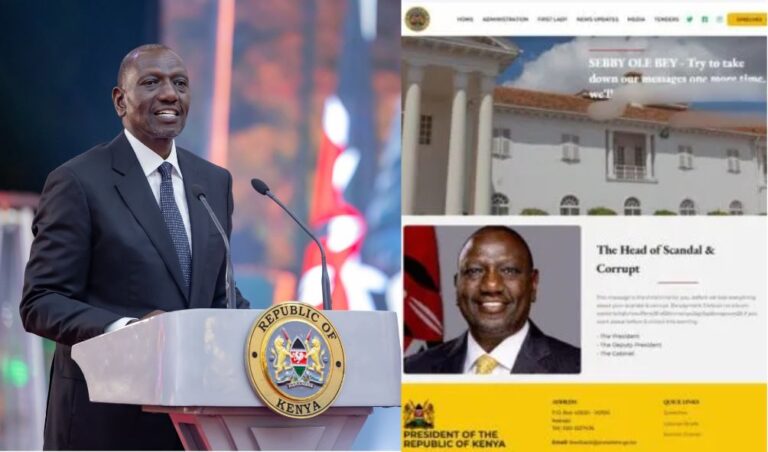 Hackers Attack Kenya's Presidential Official Website, Demand Ksh41 Million Ransom