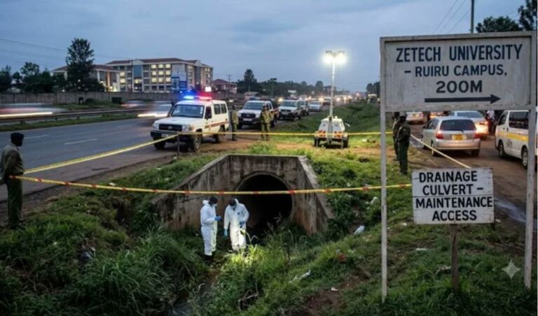 Shock, Fear Grips Ruiru After TWO Bodies Retrieved From River Within 48 Hours