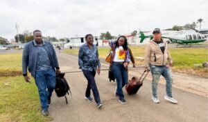 [VIDEO] Willis Raburu Injured During Linda Mwananchi Traffic Accident