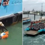 rescuers_in_the_indian_ocean_to_rescue_baby_abandoned_by_mother_left_and_a_ferry_crossing_in_mombasa.jpg